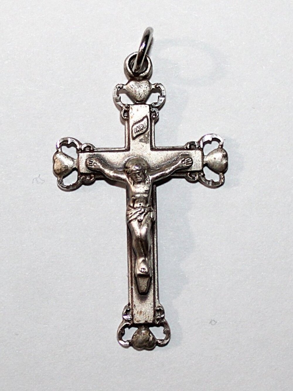 Sterling Silver Crucifix Pendant Charm